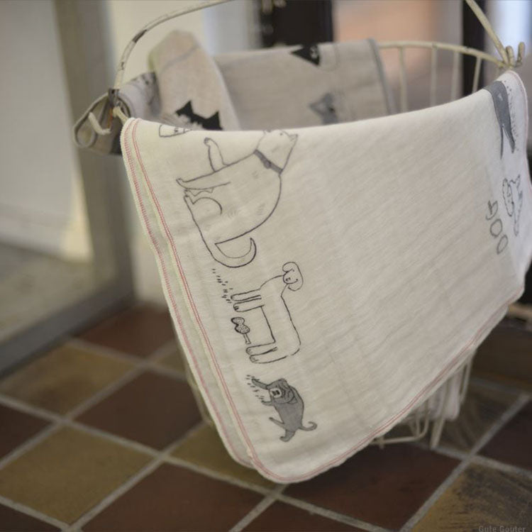 Linen/Cotton Tea Towel - Toraneko Bon Bon Collection from Classiky - Hands On Workshop