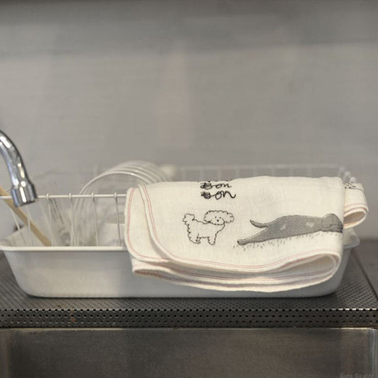 Linen/Cotton Tea Towel - Toraneko Bon Bon Collection from Classiky - Hands On Workshop