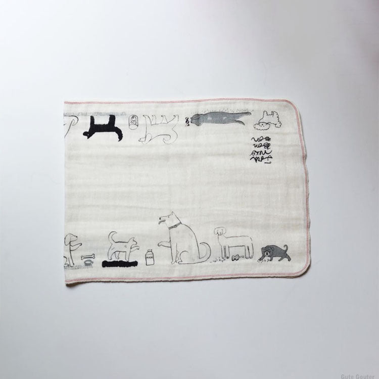 Linen/Cotton Tea Towel - Toraneko Bon Bon Collection from Classiky - Hands On Workshop
