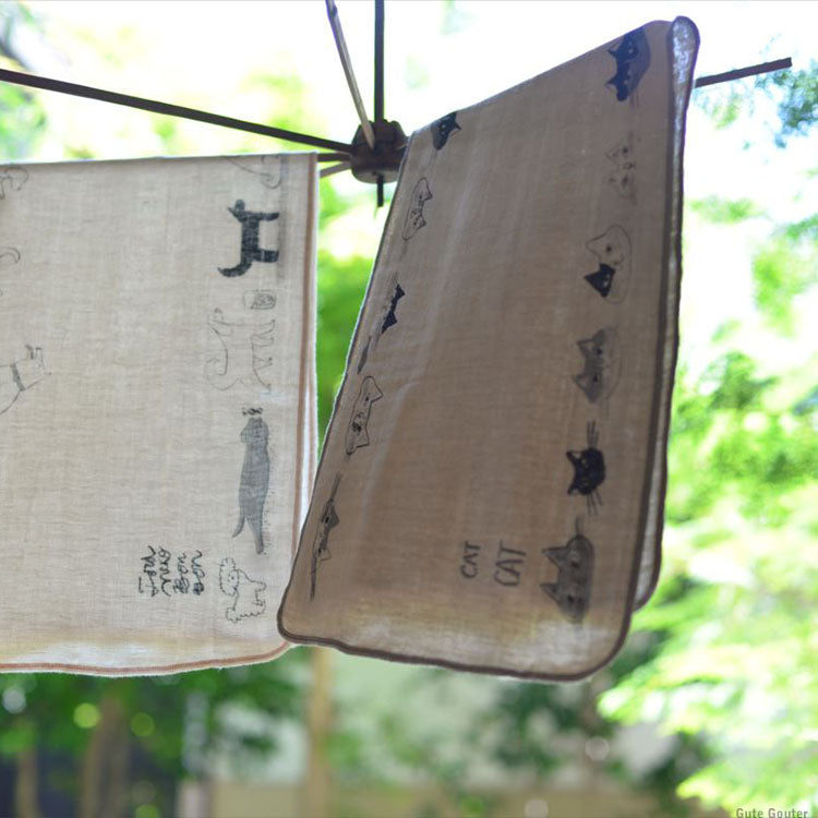 Linen/Cotton Tea Towel - Toraneko Bon Bon Collection from Classiky - Hands On Workshop