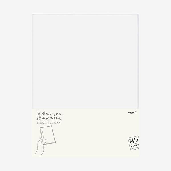 Midori MD-NOTE  - 透明カバー -  A4バリアントサイズ -  PVC  - マガジンサイズ