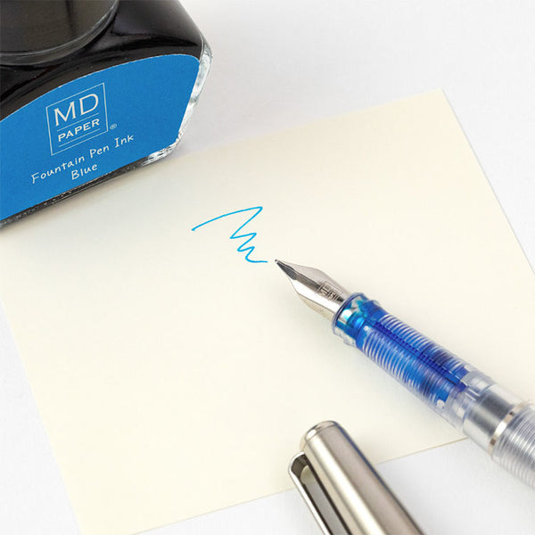 Midori 70th Anniversary MD Fountain Pen & Colour Ink Set - BLUE & GREY Sold Out.