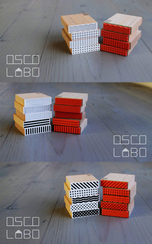 Stempel von Osco Labo: Tapef-Serie