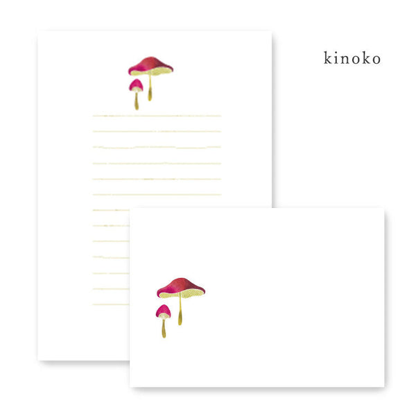 Shogado Stationery - Garden Series - Letter writing paper and envelope sets (same design per set)