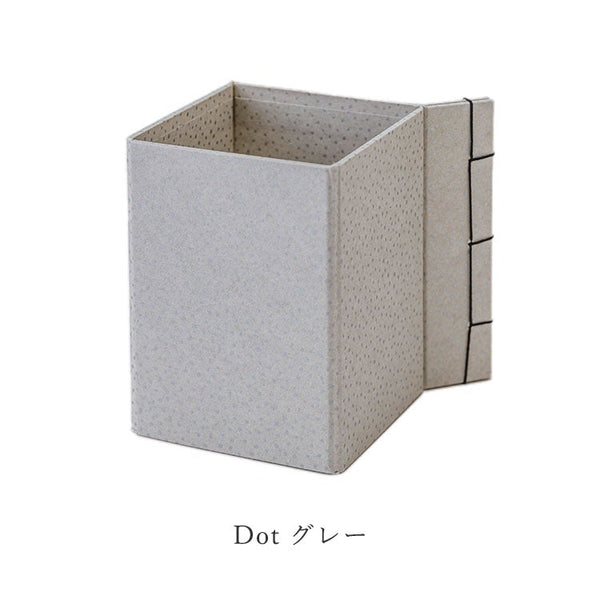 Shogado文具 -  Yuzen Paper Nahido-Tomoisei Taji Hako  - 折叠笔盒（方形）