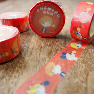 Washi tape by Sunny Sunday: Chewing Gum