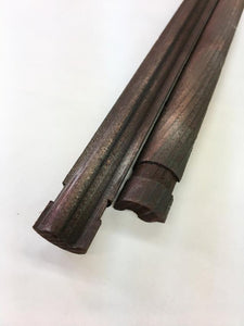 Varillas colgantes de tenugui - (marrón oscuro)