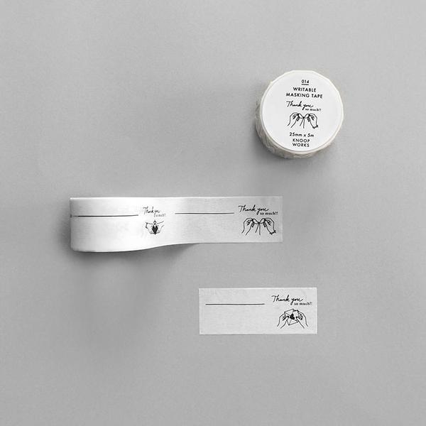 Knoopworks Write on Gift Masking Tape - 25mm