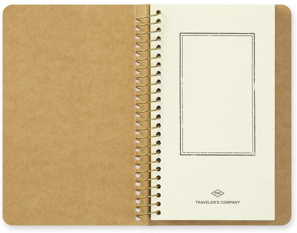 Spiralring Notebook A6 Schlanke Papiertasche 15243006