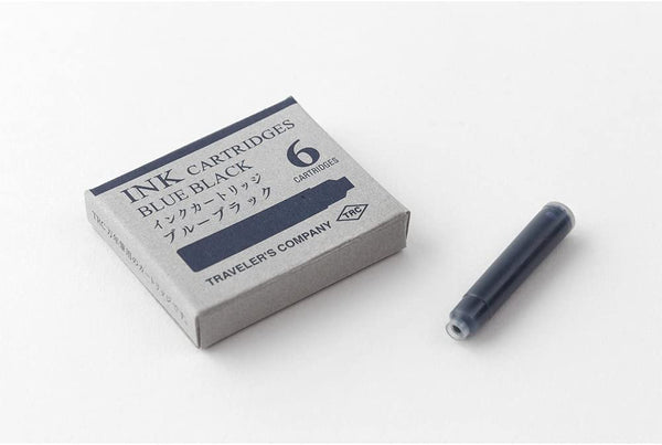 Fountain pen cartridge blue black 38073006