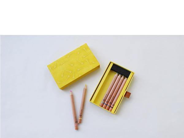 Cohana Ukigami kleine Kiste und farbige Bleistifte