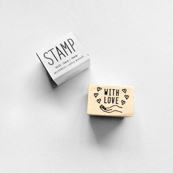 Rubber stamps by Knoop Works: With Love